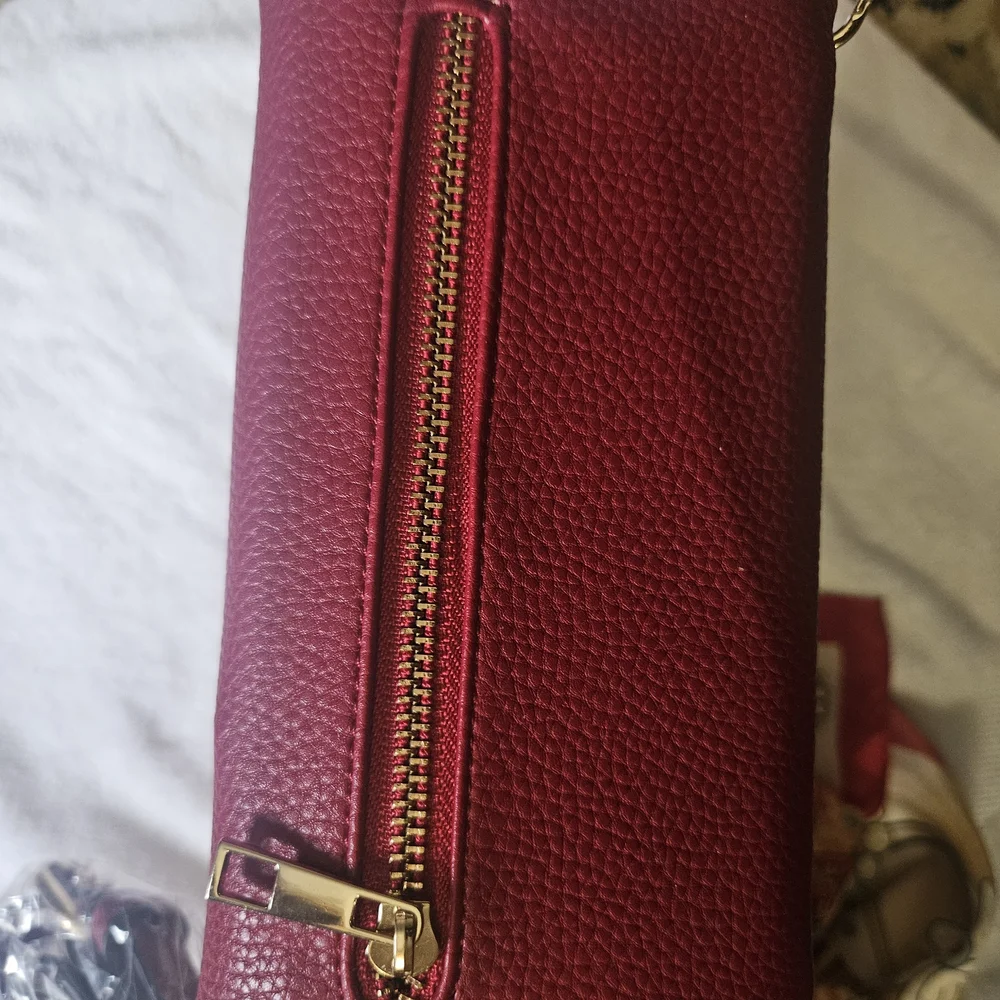 Red Women's Bag Set